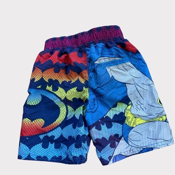 DC Comics Batman Swim Trunks Size 4 - Picture 2 of 5